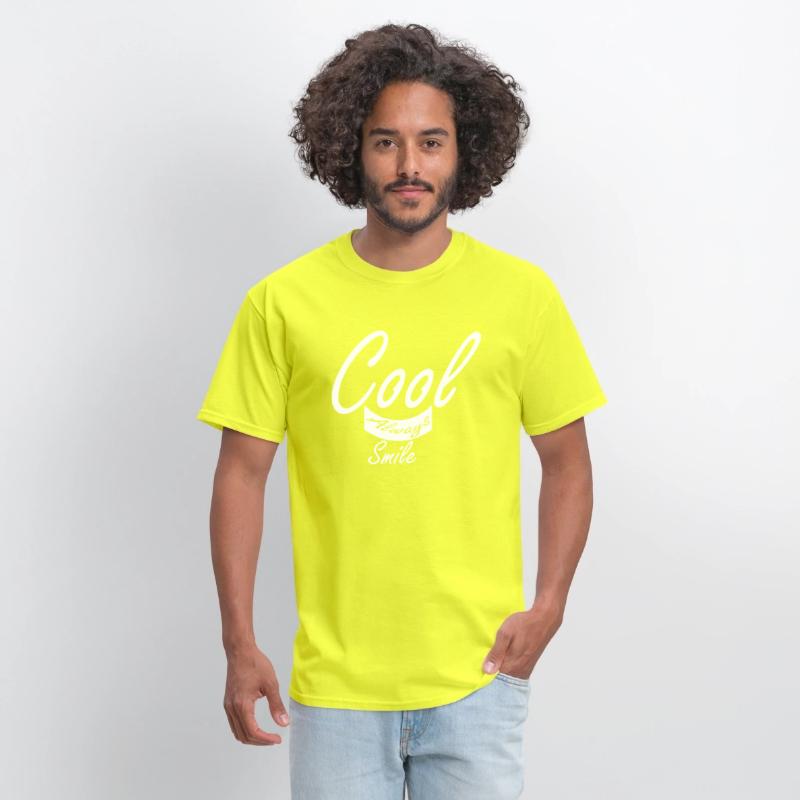 Cool Always Smile Design White