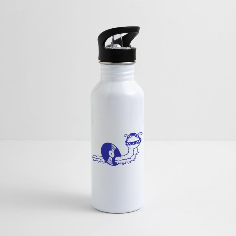 Cool DJ Caterpillar Eats Music Record Vinyl Plate