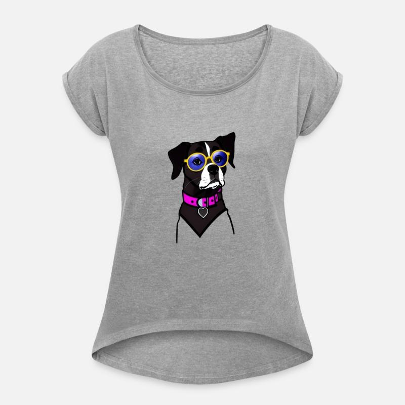 Cool dog with glasses