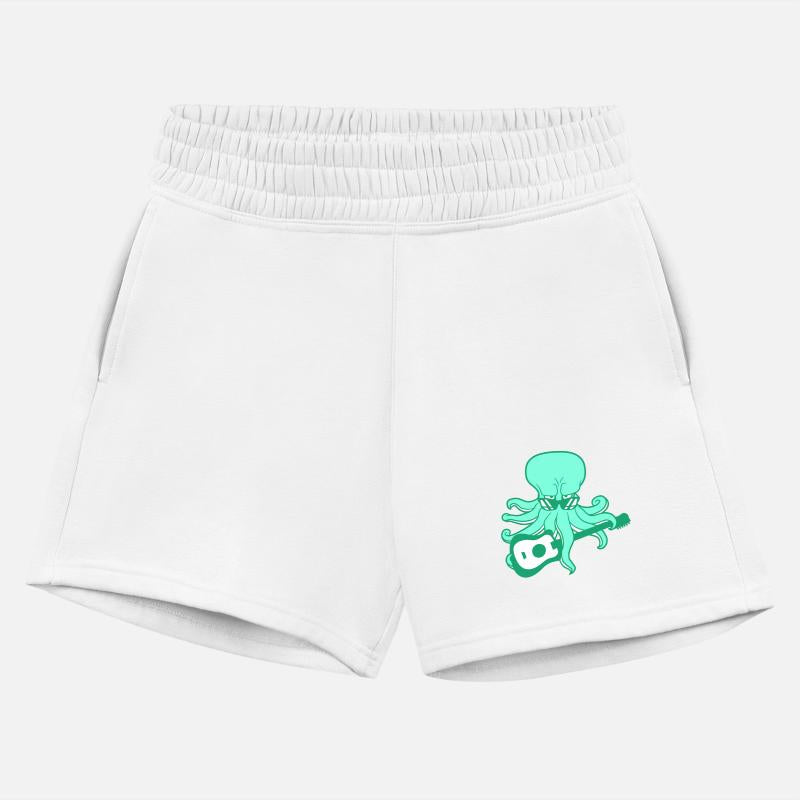 Cool Octopus Kraken Squid Plays Guitar Guitarist