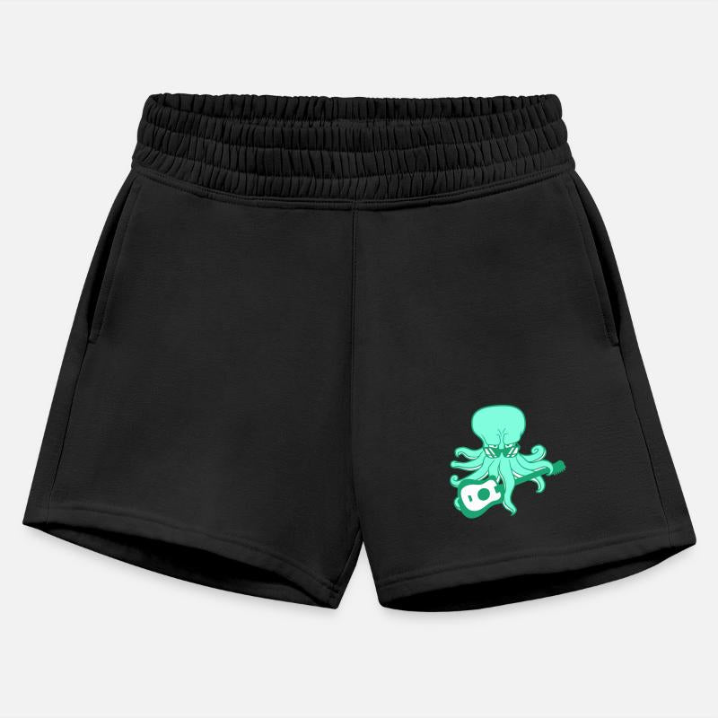 Cool Octopus Kraken Squid Plays Guitar Guitarist