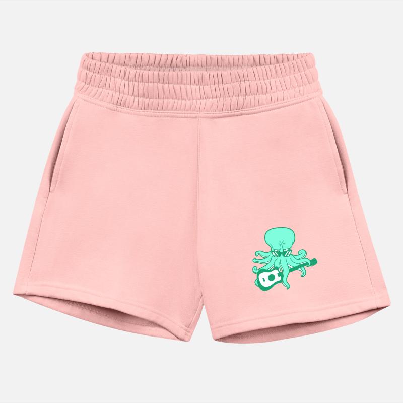 Cool Octopus Kraken Squid Plays Guitar Guitarist