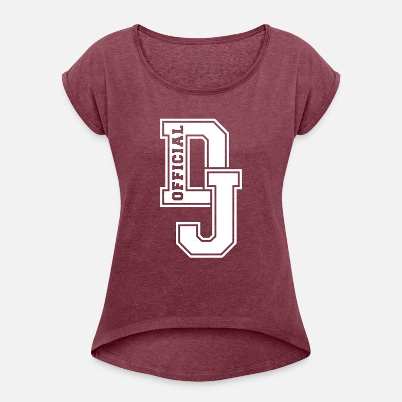 Cool Official DJ Club Music Party Text Lettering