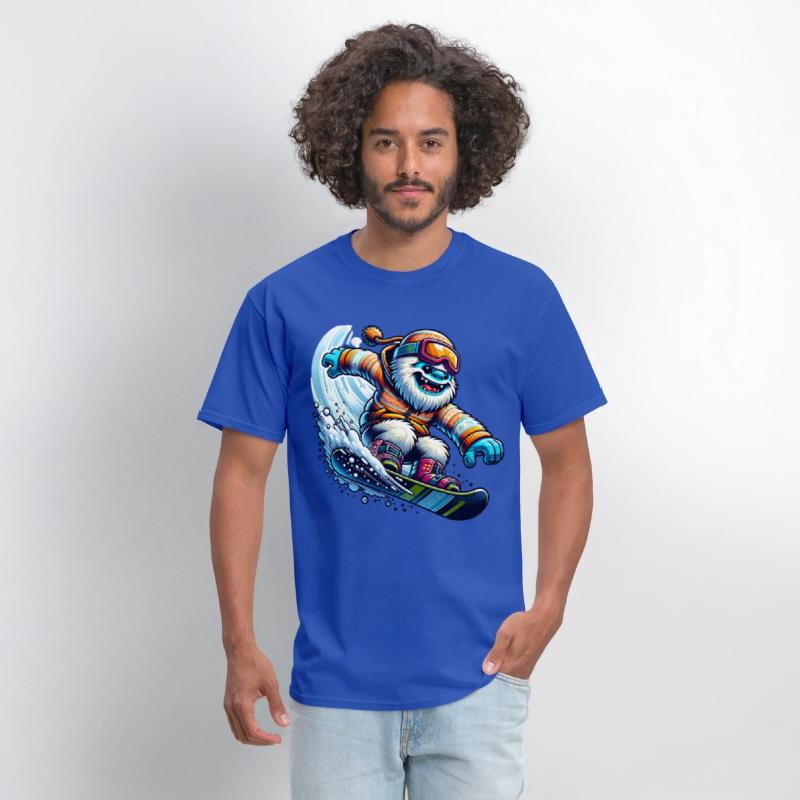 Cool Snowboarding Yeti Adventure