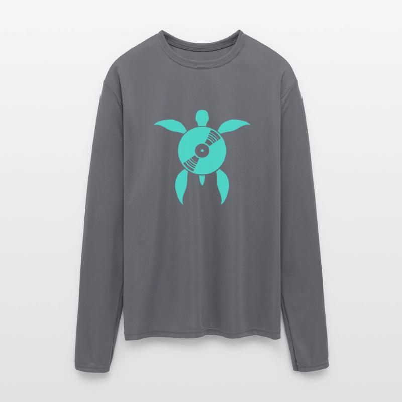 Cool Turtle Tortoise Vinyl Music Record DJ Party