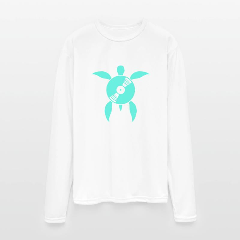 Cool Turtle Tortoise Vinyl Music Record DJ Party