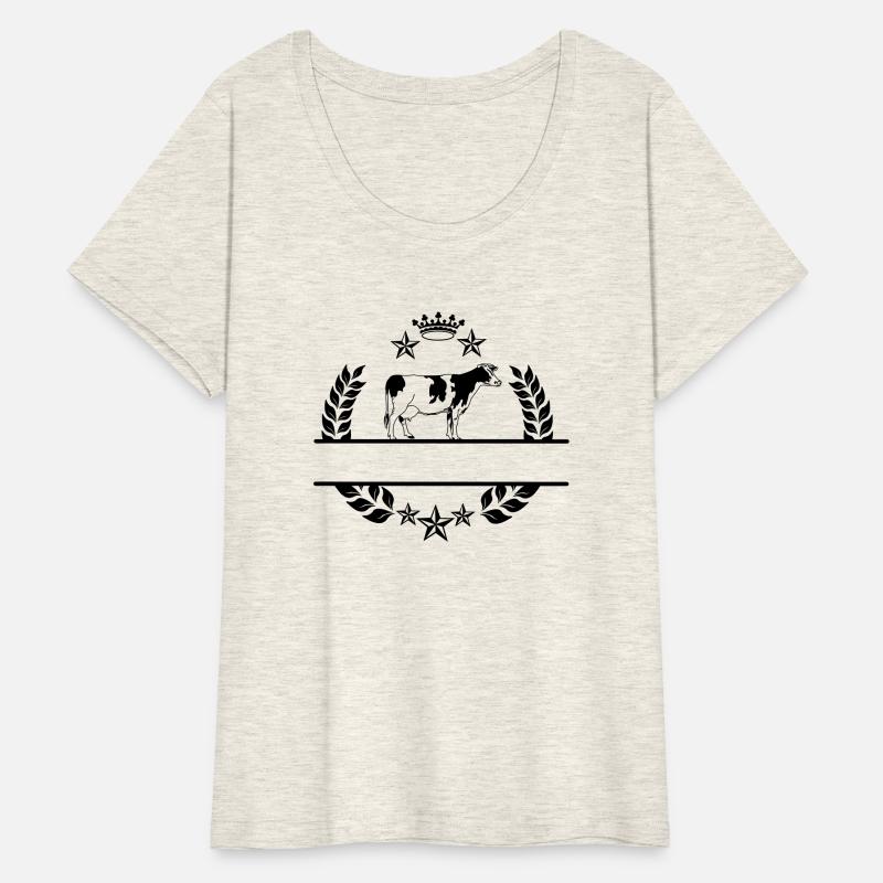 Cow black-and-white or black crown