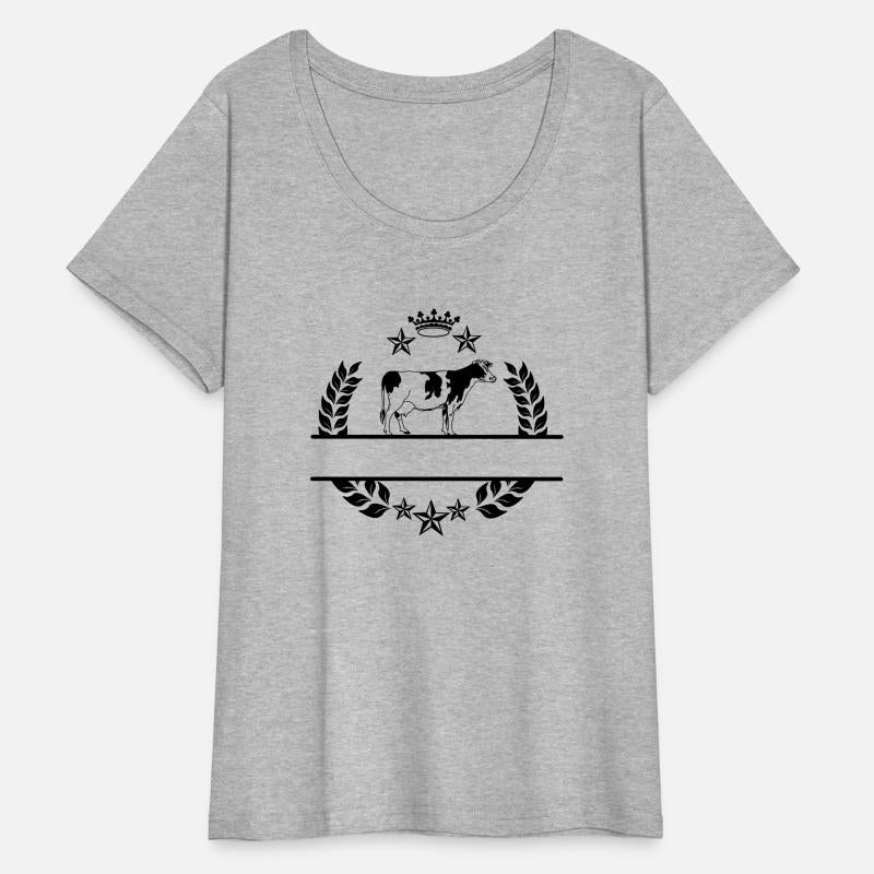 Cow black-and-white or black crown