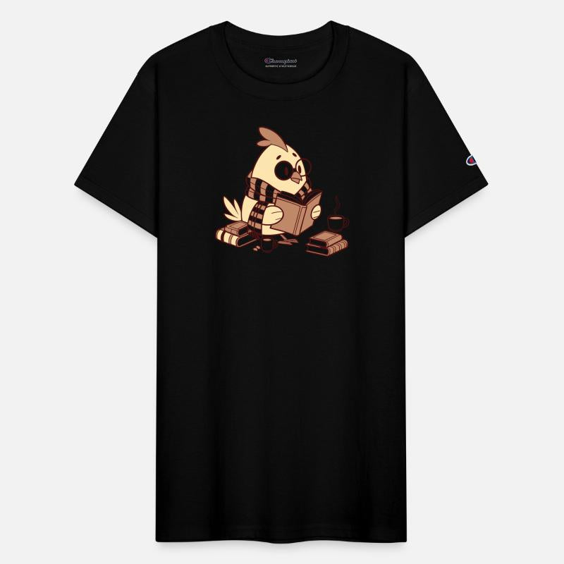 Cozy Bookworm Owl Design