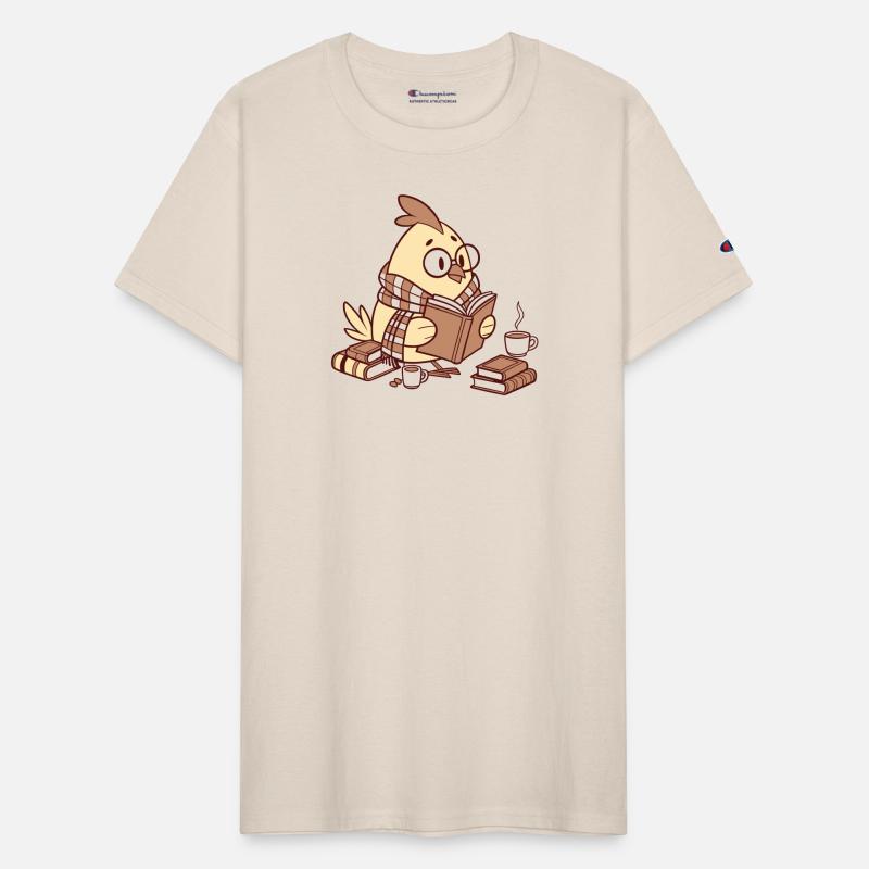 Cozy Bookworm Owl Design