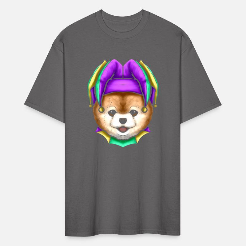 Cute Bear with Jester Hat for Mardi Gras