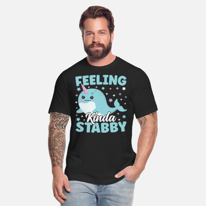 Cute Narwhal Feeling Kinda Stabby Funny Sarcastic