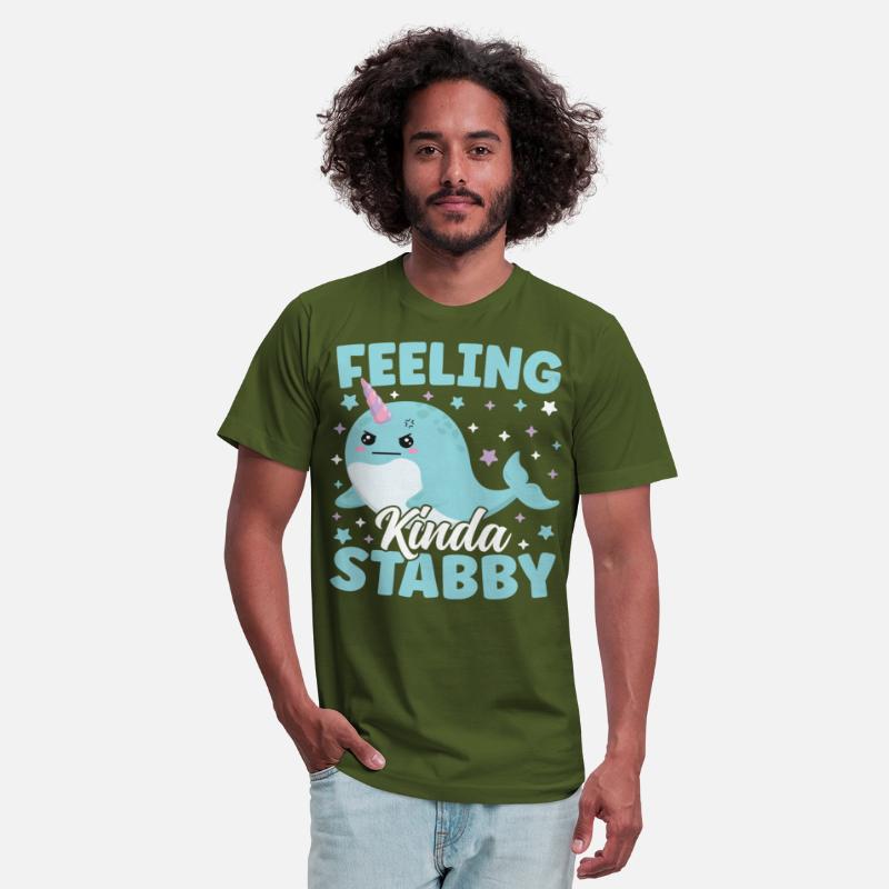 Cute Narwhal Feeling Kinda Stabby Funny Sarcastic