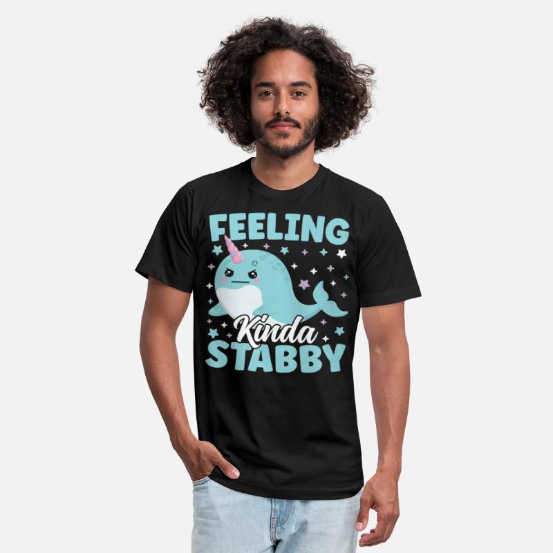 Cute Narwhal Feeling Kinda Stabby Funny Sarcastic