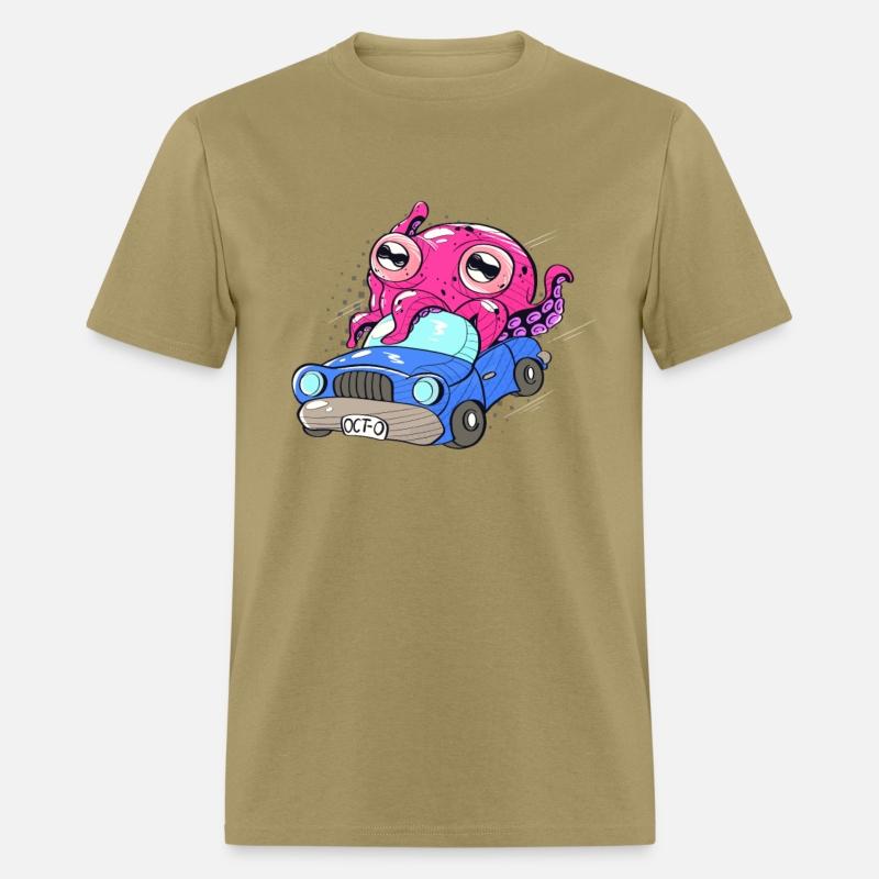 Cute Octopus In Car Funny Octopus Kids