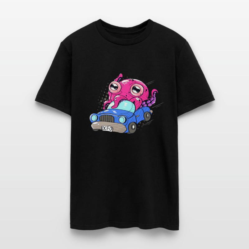 Cute Octopus In Car Funny Octopus Kids