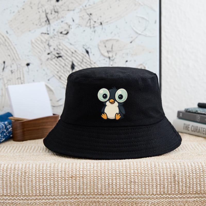 Cute penguin cartoon big eyes funny quirky