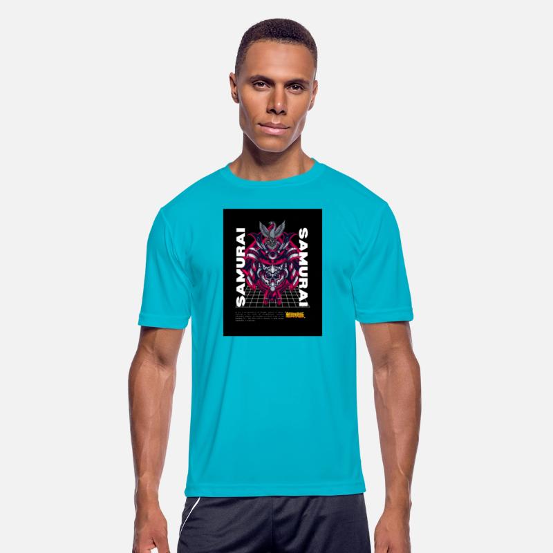 Cybernetic Dragon Samurai Illustration