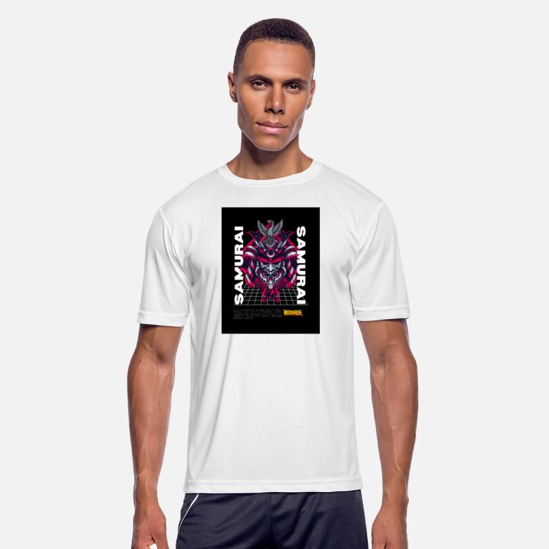 Cybernetic Dragon Samurai Illustration