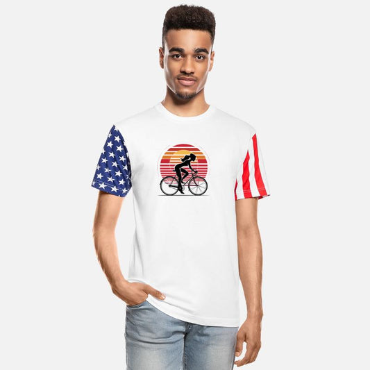 Cyclist Sunset Bicycle for a Road cyclist