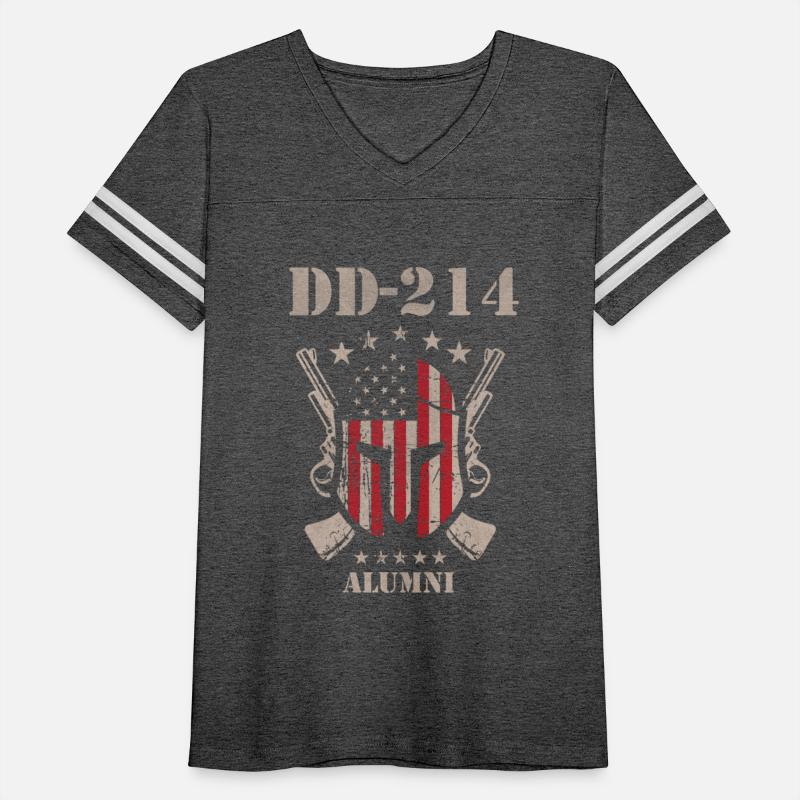 DD-214 US Armed Force Alumni American Flag Veteran