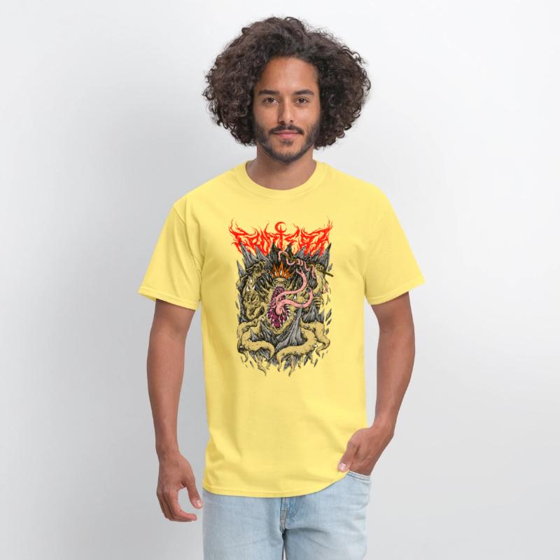 DEATHMETAL MERCHANDISE "greedking" from FROZTERZ