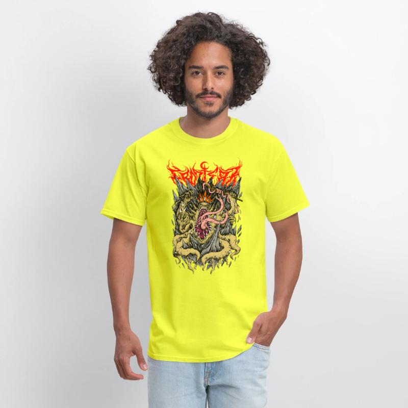 DEATHMETAL MERCHANDISE "greedking" from FROZTERZ