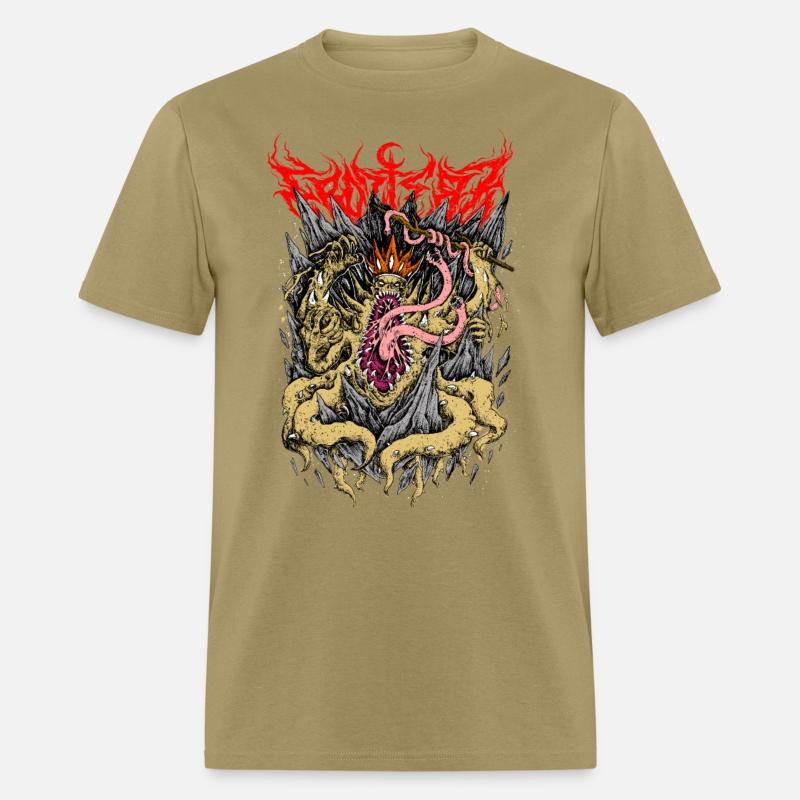 DEATHMETAL MERCHANDISE "greedking" from FROZTERZ