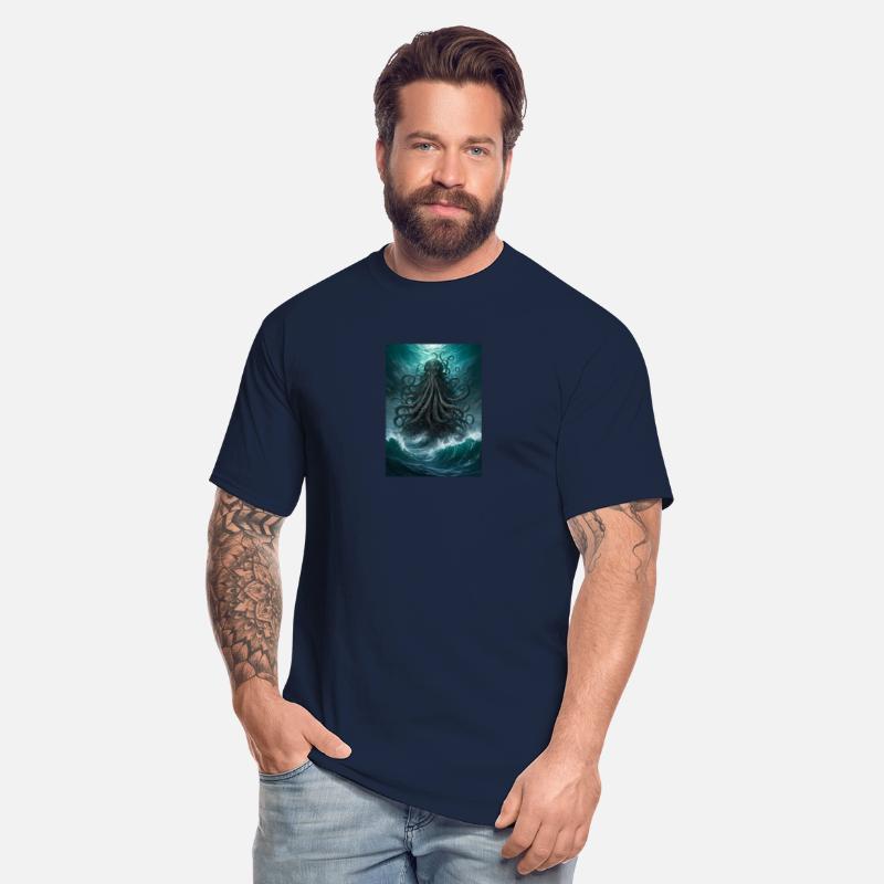 Deep Sea Kraken Shirt - Mythical Ocean Beast