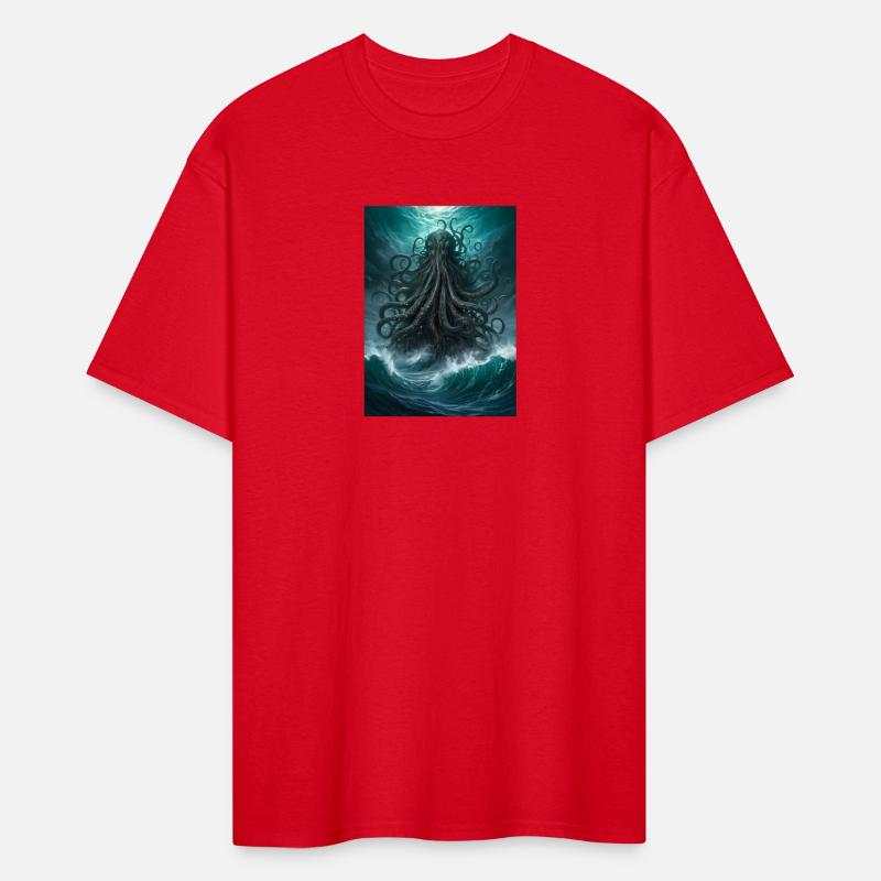 Deep Sea Kraken Shirt - Mythical Ocean Beast