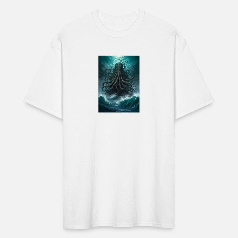 Deep Sea Kraken Shirt - Mythical Ocean Beast