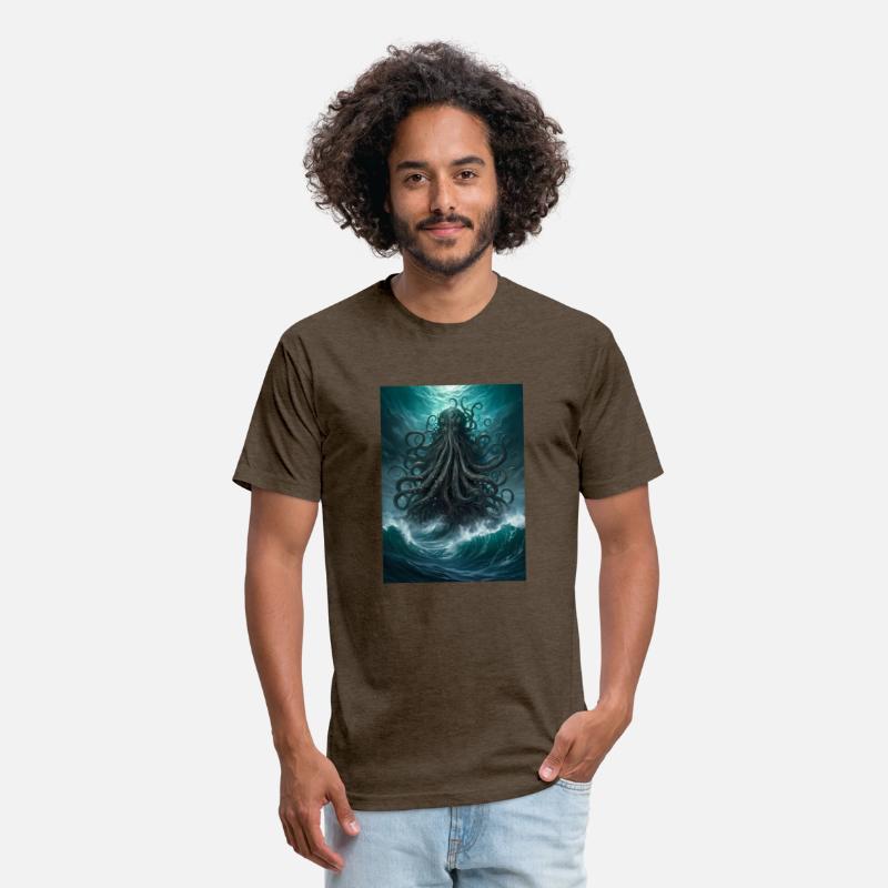 Deep Sea Kraken Shirt - Mythical Ocean Beast