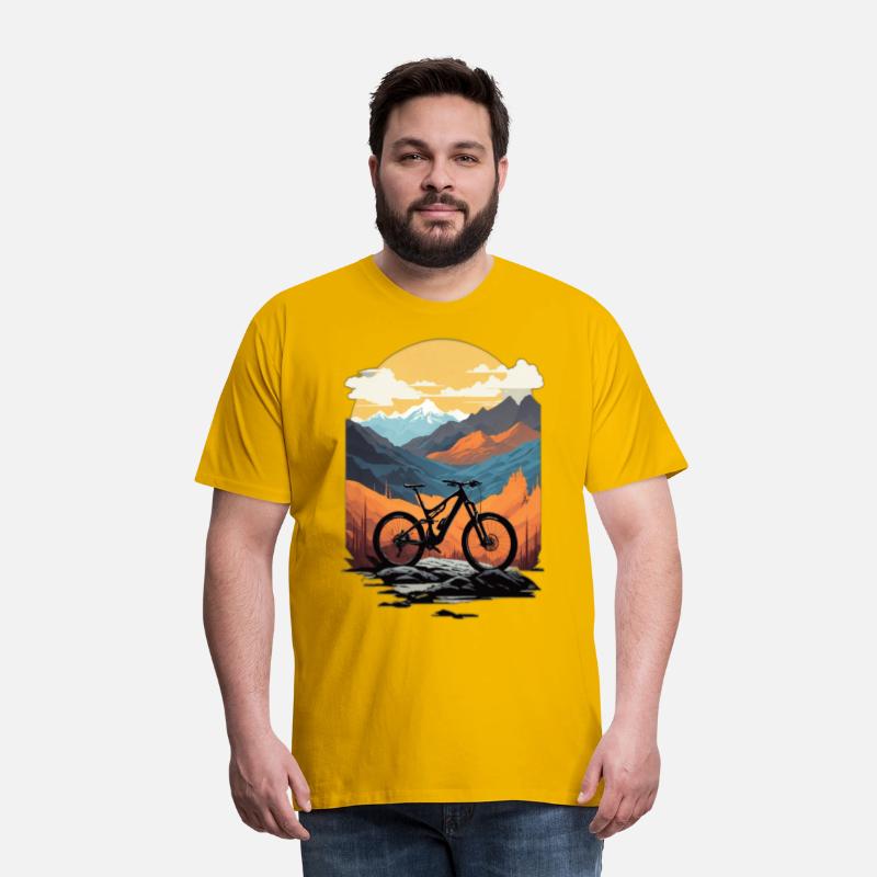 Default siluet mountain bike downhill