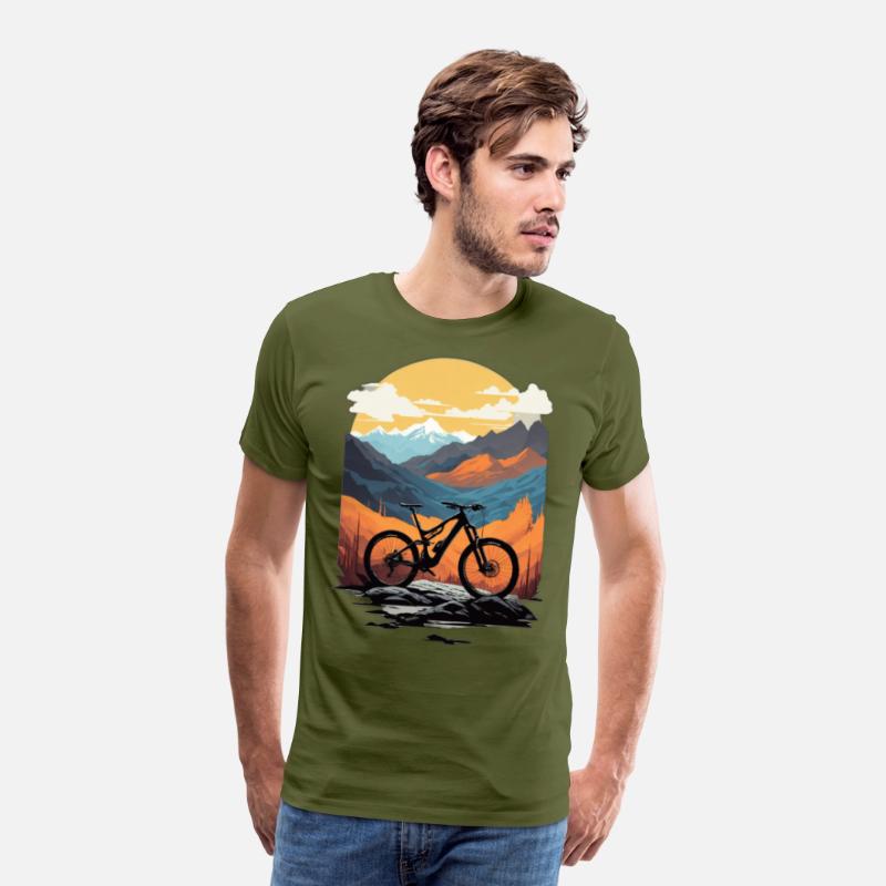 Default siluet mountain bike downhill