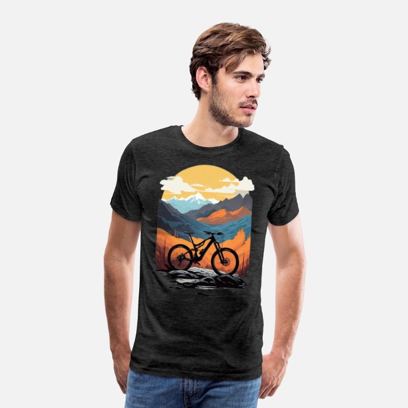 Default siluet mountain bike downhill