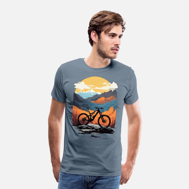 Default siluet mountain bike downhill