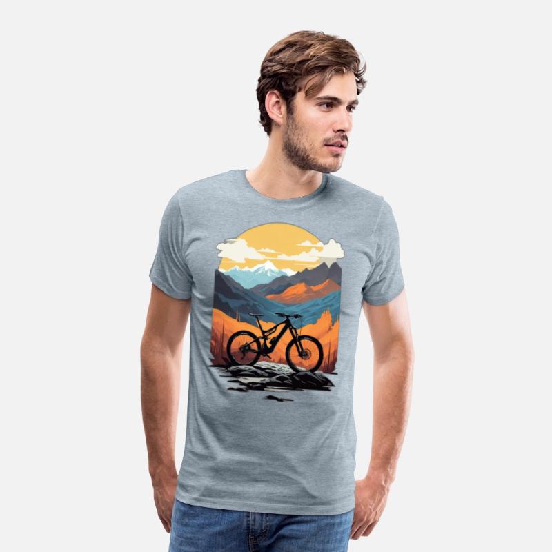 Default siluet mountain bike downhill