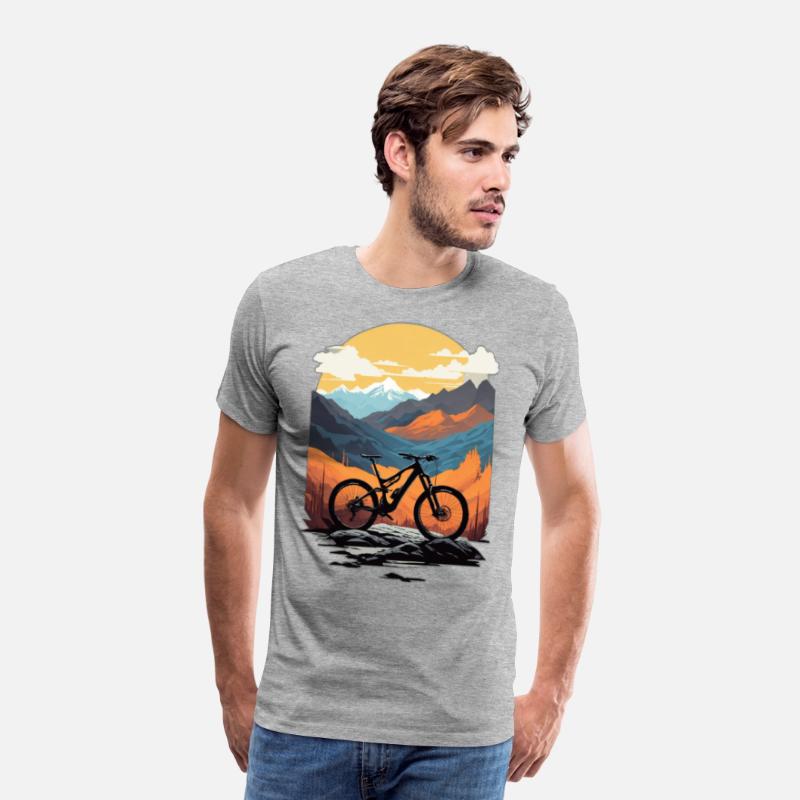 Default siluet mountain bike downhill