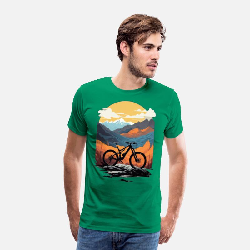 Default siluet mountain bike downhill