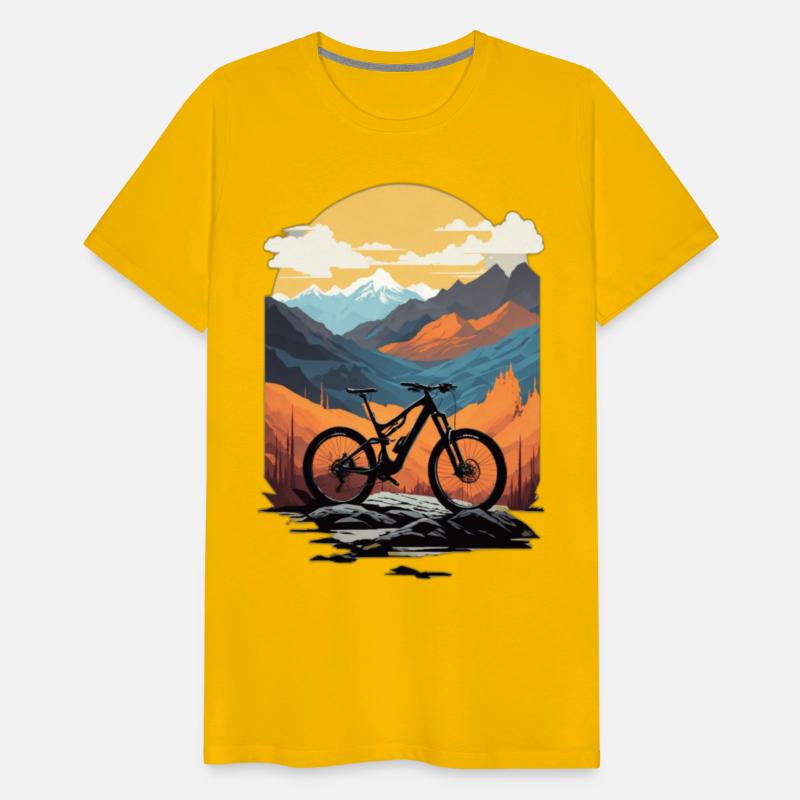 Default siluet mountain bike downhill