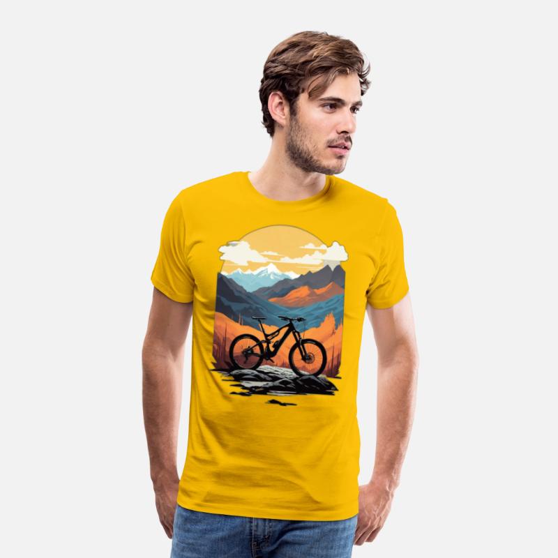 Default siluet mountain bike downhill