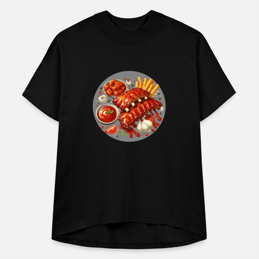 Delicious barbecue spare ribs