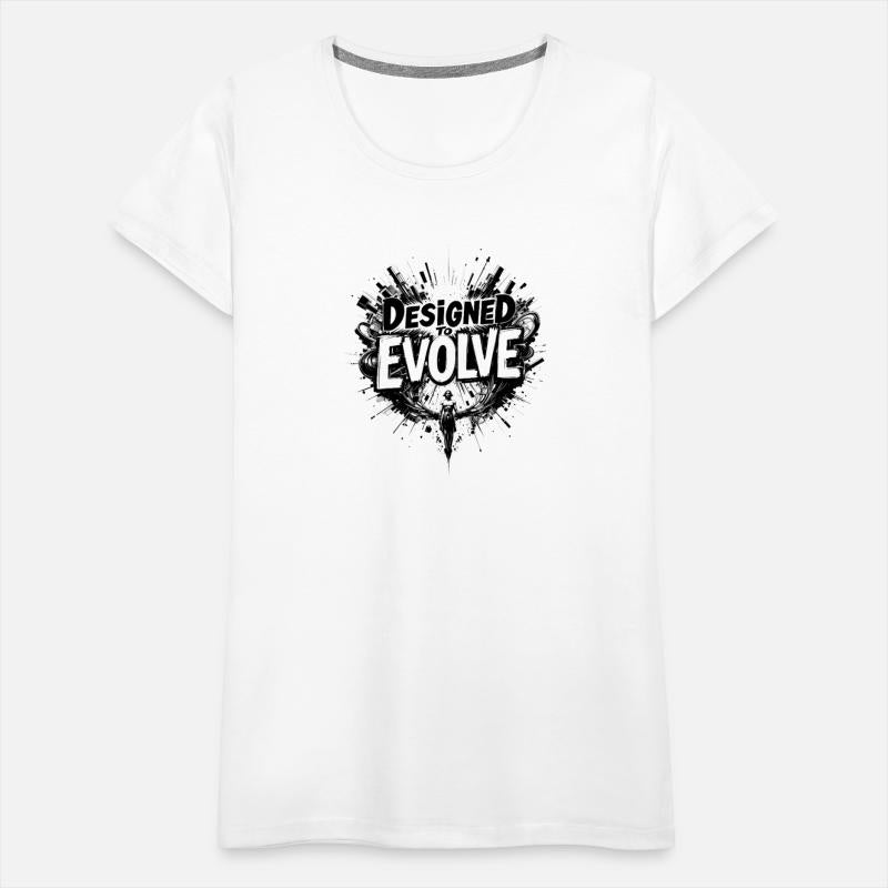 DESIGNED TO EVOLVE – Bold Abstract Evolution Art