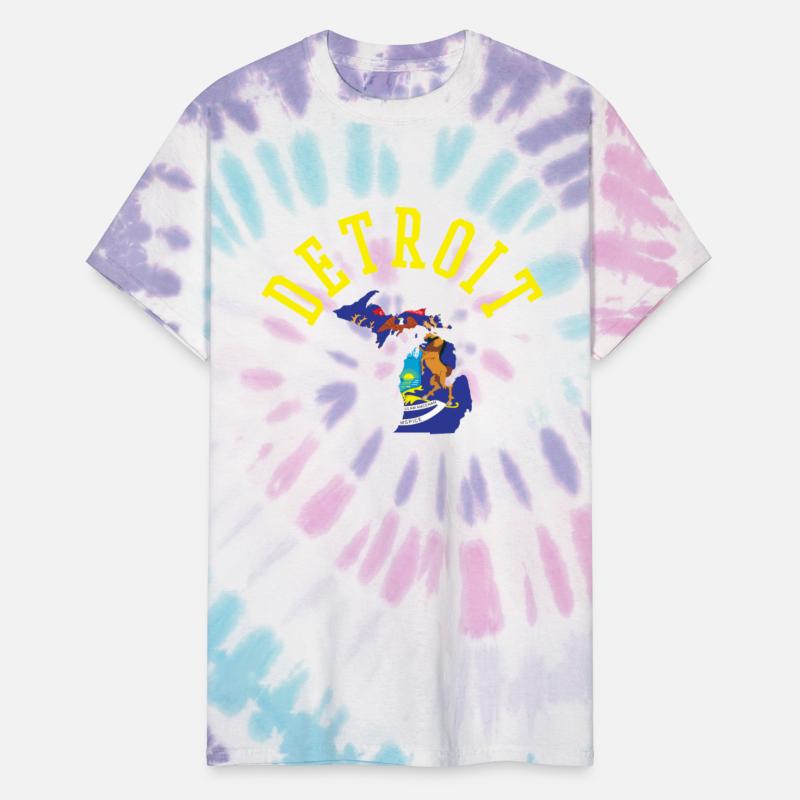 Detroit Flag Patriot Design For Proud Americans