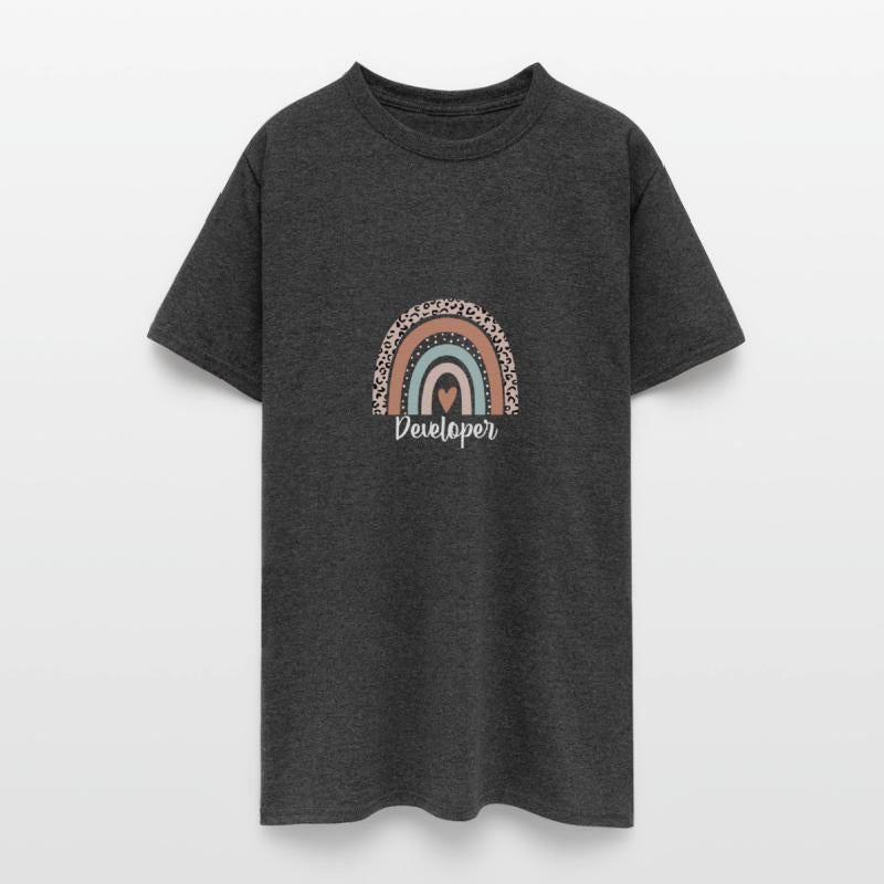 Developer Rainbow Leopard Funny Developer