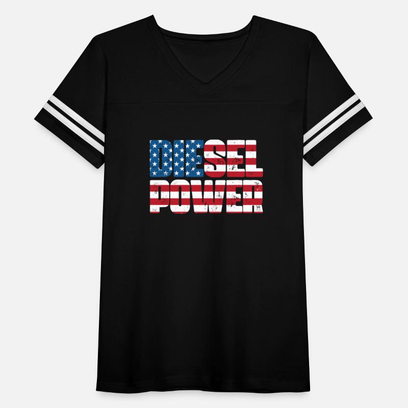 Diesel Power American Flag