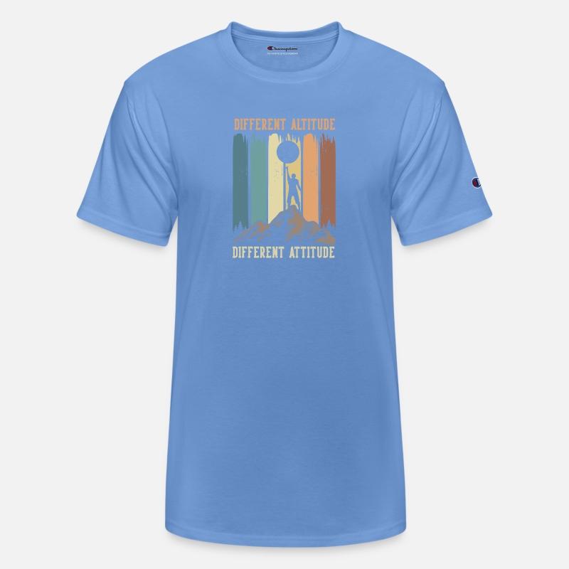 Different altitude different attitude