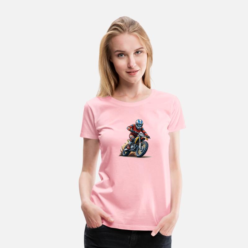 dirt biker, vector illustration