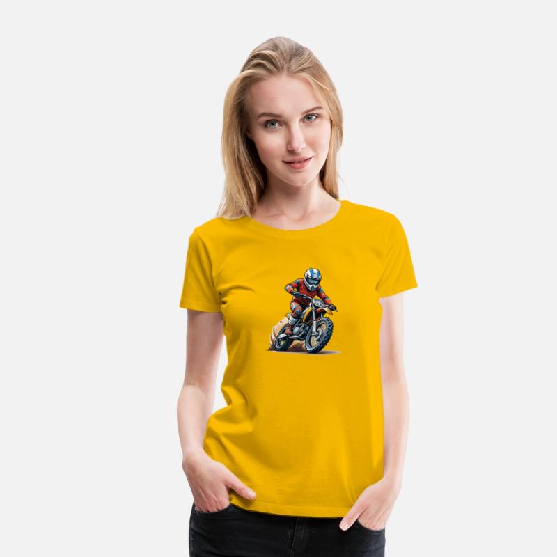 dirt biker, vector illustration