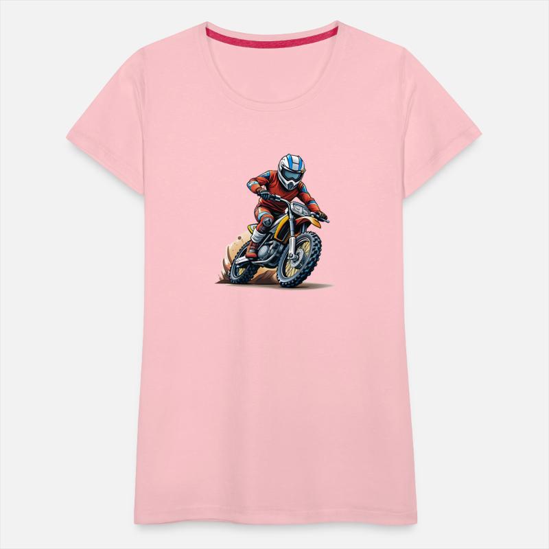 dirt biker, vector illustration